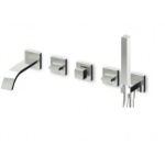 Zucchetti Aguablu Bateria Wannowo-natryskowa 5-otworowa Termostatyczna ZA5746