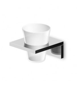 Zucchetti Aguablu Uchwyt Kubka szkło matowe ZAC413