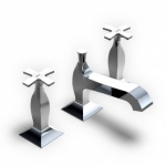 Zucchetti Bellagio Bateria Umywalkowa 3-otworowa chrom ZB1425