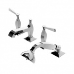 Zucchetti Bellagio Bateria Wannowa 4-otworowa do Montażu na Brzeg Wanny chrom ZB2441