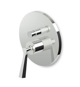 Zucchetti Bellagio Bateria Wannowo-natryskowa Jednouchwytowa Podtynkowa element zewnętrzny chrom ZP3096