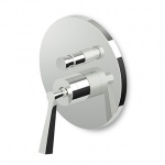 Zucchetti Bellagio Bateria Wannowo-natryskowa Jednouchwytowa Podtynkowa element zewnętrzny chrom ZP3096