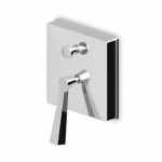 Zucchetti Bellagio Bateria Wannowo-natryskowa Jednouchwytowa Podtynkowa element zewnętrzny chrom ZP3612