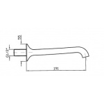 Zucchetti Bellagio Wylewka Wannowa Z93762 WYPRZEDAŻ MAGAZYNOWA!!