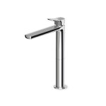 Zucchetti Brim Bateria umywalkowa jednouchwytowa wysoka bez korka automatycznego chrom ZBR382