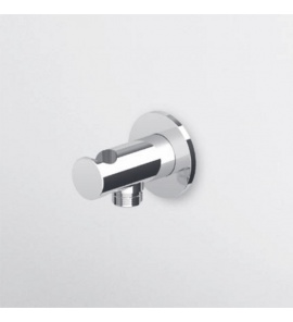 Zucchetti Closer Uchwyt słuchawki prysznicowej z przyłączem węża chrom Z93933