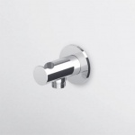 Zucchetti Closer Uchwyt słuchawki prysznicowej z przyłączem węża chrom Z93933