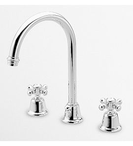 Zucchetti Delfi Bateria Umywalkowa 3-otworowa chrom  Z46253.8008