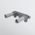 Zucchetti Element podtynkowy baterii umywalkowo-bidetowy  R99501