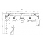 Zucchetti Element podtynkowy baterii wannowo-natryskowej  R99505