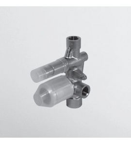      Zucchetti Element podtynkowy do baterii wannowo-natryskowych czarny matowy, gofrowany R99684.N1 WYPRZEDAŻ MAGAZYNOWA!!