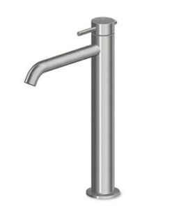 Zucchetti Helm Bateria umywalkowa 1-otworowa wysoka bez korka automatycznego inox ZHE689.X