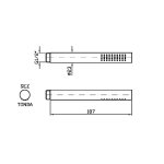 Zucchetti Helm Słuchawka prysznicowa 1-strumieniowa inox Z94249.X