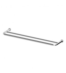 Zucchetti Isybagno Uchwyt na Ręczniki Podwójny 450 mm chrom ZAC322