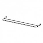 Zucchetti Isybagno Uchwyt na Ręczniki Podwójny 450 mm chrom ZAC322