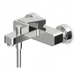 Zucchetti Jingle Bateria Wannowo-natryskowa Jednouchwytowa naścienna chrom ZIN102