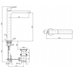 Zucchetti Jingle Bateria Umywalkowa Jednouchwytowa z korkiem chrom ZIN691