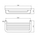 Zucchetti On Mydelniczka naścienna chrom ZAD512