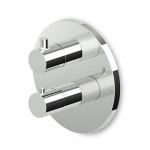 Zucchetti Pan Bateria Natryskowa Termostatyczna Podtynkowa element zewnętrzny chrom ZP6800