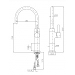      Zucchetti Pan Bateria Umywalkowa Jednouchwytowa bez korka chrom ZP6586 WYPRZEDAŻ MAGAZYNOWA!!