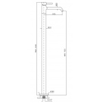 Zucchetti Pan Bateria Umywalkowa Jednouchwytowa Wolnostojąca Podtynkowa element zewnętrzny chrom ZP6251