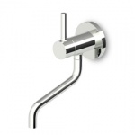 Zucchetti Pan Bateria Zlewozmywakowa Jednouchwytowa Podtynkowa element zewnętrzny chrom ZP6415