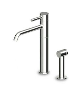 Zucchetti Pan Bateria Zlewozmywakowa 2-otworowa Jednouchwytowa chrom ZP6276