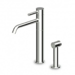 Zucchetti Pan Bateria Zlewozmywakowa 2-otworowa Jednouchwytowa chrom ZP6276