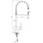 Zucchetti Pan Bateria Zlewozmywakowa Jednouchwytowa ZP6286
