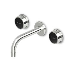 Zucchetti Savoir Bateria Umywalkowa 3-otworowa Podtynkowa elementy zewnętrzne chrom ZSA671.CC