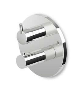 Zucchetti Simply Beautiful Bateria Natryskowa Termostatyczna Podtynkowa element zewnętrzny chrom ZSB800