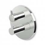 Zucchetti Simply Beautiful Bateria Natryskowa Termostatyczna Podtynkowa element zewnętrzny chrom ZSB800