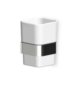 Zucchetti Soft Uchwyt Kubka ceramiczny ZAC713