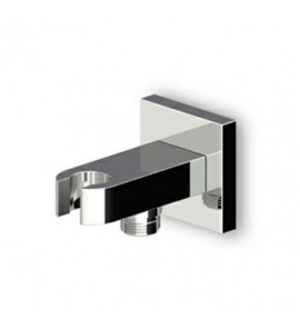 Zucchetti Uchwyt słuchawki prysznicowej z przyłączem węża chrom Z93937