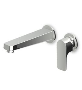 Zucchetti Wind Bateria Umywalkowa 2-otworowa Podtynkowa elementy zewnętrzne chrom ZWN632