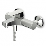 Zucchetti Wind Bateria Wannowo-natryskowa Jednouchwytowa naścienna chrom ZWN103